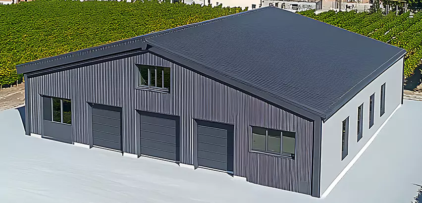 Corrugated Garage Roof Repair in Lynnwood