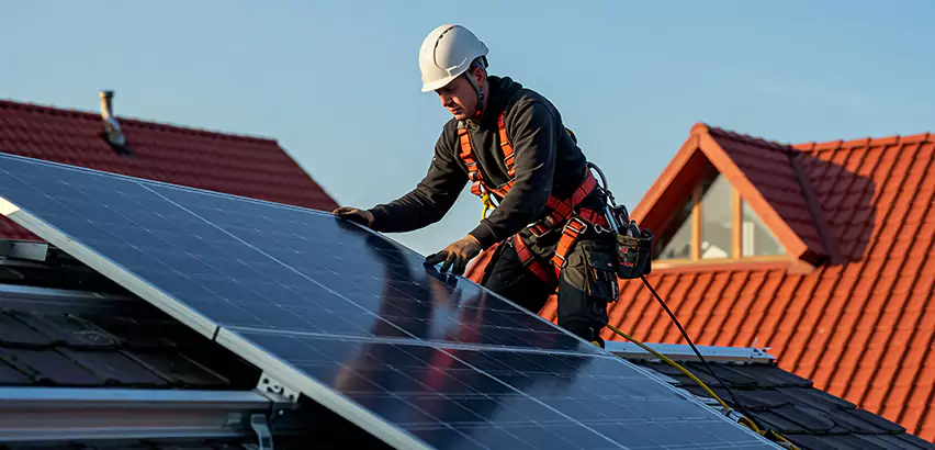 Solar Panels on Steel Roof Installation in Lynnwood